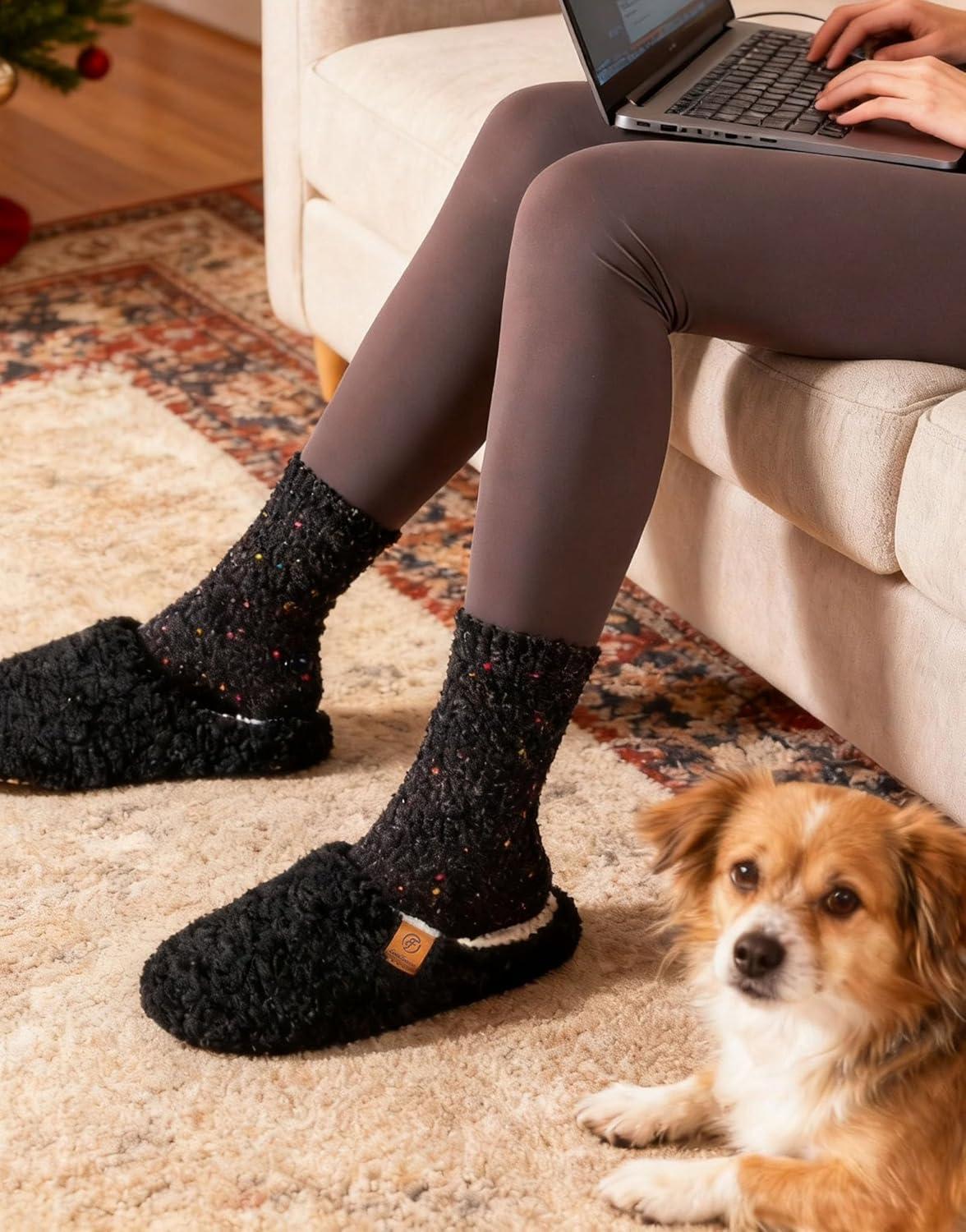 imageEverFoams Cozy Chenille Socks 3Pair SetCute Girly