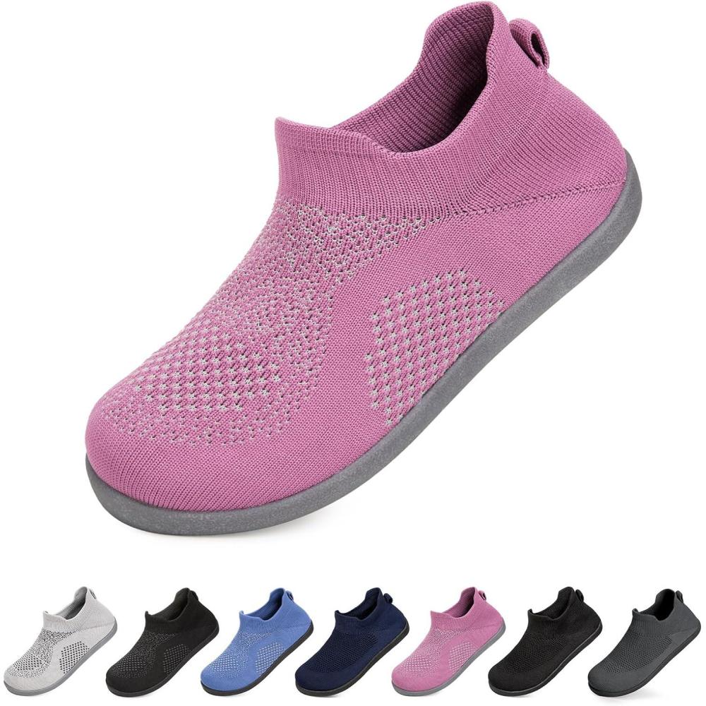 imageEverFoams Mens ClosedToe Womens Slippers Plum Rose 6