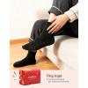 EverFoams Cozy Chenille Socks 3-Pair Set(Zen Black Cream)