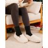 EverFoams Cozy Chenille Socks 3-Pair Set(Zen Black Cream)