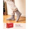 EverFoams Warm Women’s Slippers Socks Set – Soft Full Cozy Loafer Slippers (Size 11-12, Grey) – Cozy Chenille Socks 3-Pair Set (Free Size, Misty Pastels)