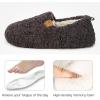 EverFoams Warm Women’s Slippers Socks Set – Soft Full Cozy Loafer Slippers (Size 8.5, Dark Grey) – Cozy Chenille Socks 3-Pair Set (Free Size, Misty Pastels)