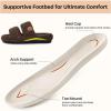 EverFoams Women’s Set of 2 Pairs – Fuzzy Open-toe Slippers (Size 9-10, Elegant Mocha) – Fuzzy Open Toe Slippers (Size 9-10, Dusty Pink)