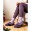 EverFoams Women’s Winer Slipper Socks Set – Women’s Bootie Slippers (Size 8, Purple) – Cozy Chenille Socks 3-Pair Set (Free Size, Fairy Fluff)