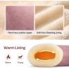 EverFoams Women’s Winer Slipper Socks Set – Women’s Microsuede Slippers (Size 8.5, Pink) – Cozy Chenille Socks 3-Pair Set (Free Size, Misty Pastels)