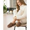 EverFoams Women‘s Fuzzy Clog Slippers with Slip on Footbed for Indoor Outdoor(Diva Spots)